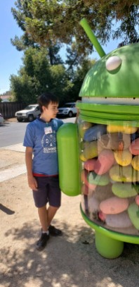 A huge Android candy dispenser!
